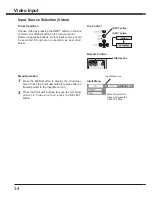 Предварительный просмотр 34 страницы Sanyo PLC-XW56 Owner'S Manual