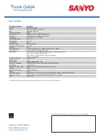 Preview for 2 page of Sanyo PLC-XW57 Brochure & Specs