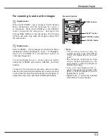 Preview for 33 page of Sanyo PLC-XW57 Owner'S Manual