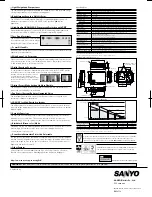 Preview for 2 page of Sanyo PLC-XW57 Specification Sheet