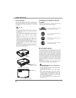 Preview for 6 page of Sanyo PLC-XW60 Owner'S Manual