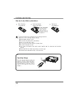 Preview for 12 page of Sanyo PLC-XW60 Owner'S Manual