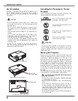 Preview for 6 page of Sanyo PLC-XW65 Owner'S Manual