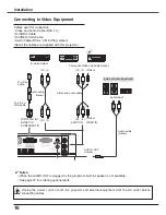 Preview for 16 page of Sanyo PLC-XW65 Owner'S Manual