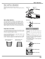 Preview for 23 page of Sanyo PLC-XW65 Owner'S Manual