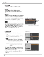 Preview for 56 page of Sanyo PLC-ZM5000 Owner'S Manual