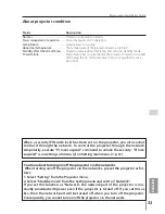 Preview for 125 page of Sanyo PLC-ZM5000 Owner'S Manual