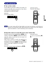 Предварительный просмотр 15 страницы Sanyo PLL404W-B0X1 Instruction Manual