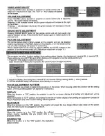 Preview for 14 page of Sanyo PLV-20N Owner'S Manual