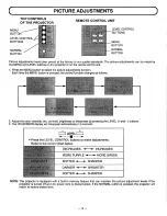 Preview for 15 page of Sanyo PLV-20N Owner'S Manual