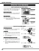 Preview for 16 page of Sanyo PLV-30 Owner'S Manual