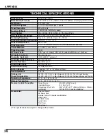 Preview for 38 page of Sanyo PLV-30 Owner'S Manual