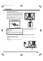 Предварительный просмотр 13 страницы Sanyo PLV-45WR1Z Owner'S Manual