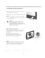 Preview for 9 page of Sanyo PLV-45WR1Z Service Manual