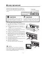 Preview for 13 page of Sanyo PLV-45WR1Z Service Manual