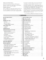 Предварительный просмотр 3 страницы Sanyo PLV-55WHD1 Owner'S Manual