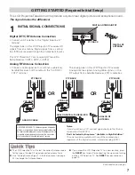 Предварительный просмотр 7 страницы Sanyo PLV-55WHD1 Owner'S Manual