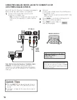 Предварительный просмотр 16 страницы Sanyo PLV-55WHD1 Owner'S Manual