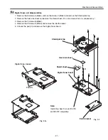 Предварительный просмотр 21 страницы Sanyo PLV-55WHD1 Service Manual