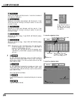 Preview for 26 page of Sanyo PLV-60HT Owner'S Manual