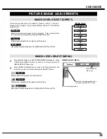 Preview for 33 page of Sanyo PLV-60HT Owner'S Manual