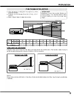 Preview for 9 page of Sanyo PLV 70 - LCD Projector - 2200 ANSI Lumens Owner'S Manual