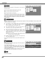 Preview for 38 page of Sanyo PLV-HD100 Owner'S Manual