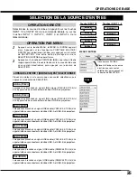 Preview for 25 page of Sanyo PLV-HD2000 - 7000 Lumens (French) Mode D'Emploi