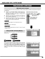 Preview for 29 page of Sanyo PLV-HD2000 - 7000 Lumens (French) Mode D'Emploi