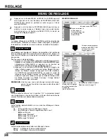 Preview for 38 page of Sanyo PLV-HD2000 - 7000 Lumens (French) Mode D'Emploi