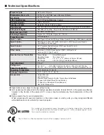 Preview for 4 page of Sanyo PLV-HD2000E Service Manual