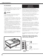 Preview for 6 page of Sanyo PLV-WF20 Owner'S Manual