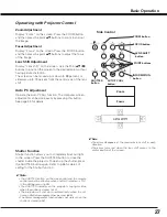 Preview for 27 page of Sanyo PLV-WF20 Owner'S Manual