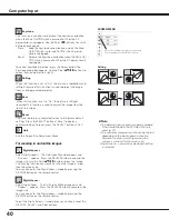 Preview for 40 page of Sanyo PLV-WF20 Owner'S Manual