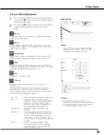 Preview for 43 page of Sanyo PLV-WF20 Owner'S Manual