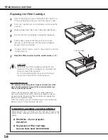 Preview for 58 page of Sanyo PLV-WF20 Owner'S Manual