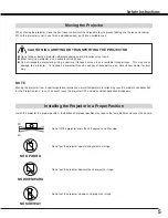 Preview for 5 page of Sanyo PLV-Z1 Owner'S Manual