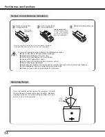 Preview for 14 page of Sanyo PLV-Z1 Owner'S Manual