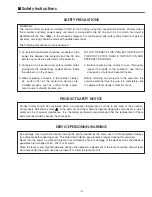 Preview for 3 page of Sanyo PLV-Z1X Service Manual