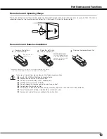 Preview for 13 page of Sanyo PLV-Z2 Owner'S Manual