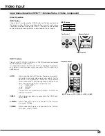 Preview for 23 page of Sanyo PLV-Z2 Owner'S Manual