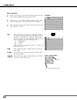 Preview for 24 page of Sanyo PLV-Z2 Owner'S Manual