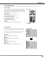 Preview for 27 page of Sanyo PLV-Z2 Owner'S Manual