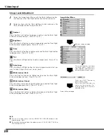 Preview for 28 page of Sanyo PLV-Z2 Owner'S Manual