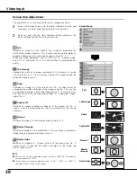 Preview for 30 page of Sanyo PLV-Z2 Owner'S Manual