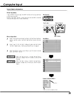 Preview for 31 page of Sanyo PLV-Z2 Owner'S Manual