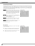 Preview for 32 page of Sanyo PLV-Z2 Owner'S Manual