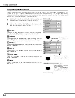 Preview for 34 page of Sanyo PLV-Z2 Owner'S Manual