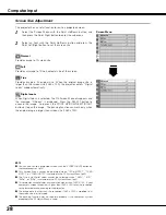 Preview for 38 page of Sanyo PLV-Z2 Owner'S Manual