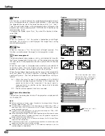 Preview for 40 page of Sanyo PLV-Z2 Owner'S Manual